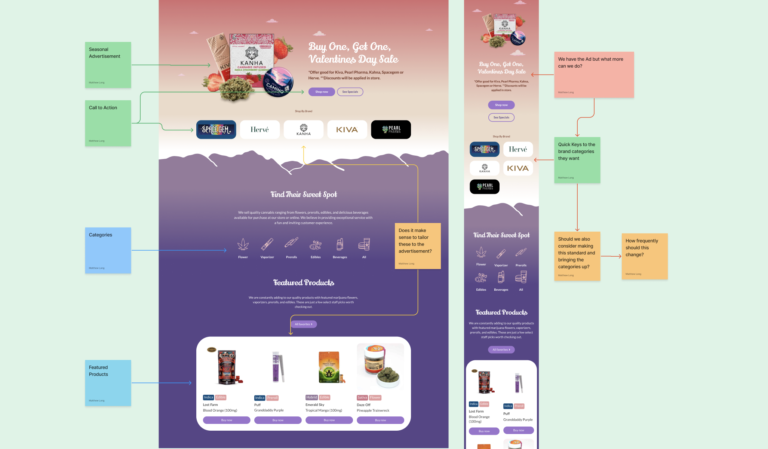 Examining Website layouts - Ads and functionality